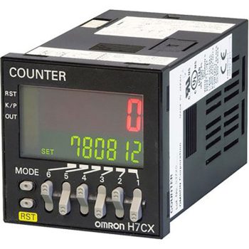 H7CXAWNAC100240-OMRON, Contador digital